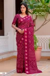 Glory By Kashvi Georgette Bandhej Saree